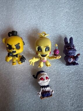 FNAF FIVE NIGHTS AT FREDDYS Animatronic PVC Character Toy Figures-